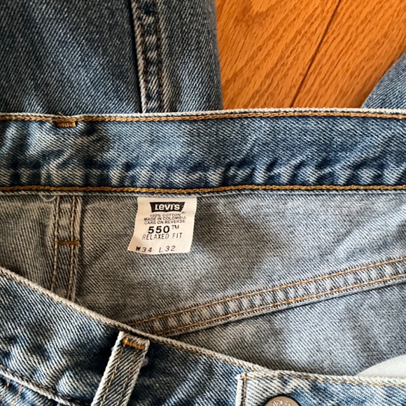 Levi’s 550 Relaxed Fit men’s jeans Size 34 x 32 - Picture 8 of 8